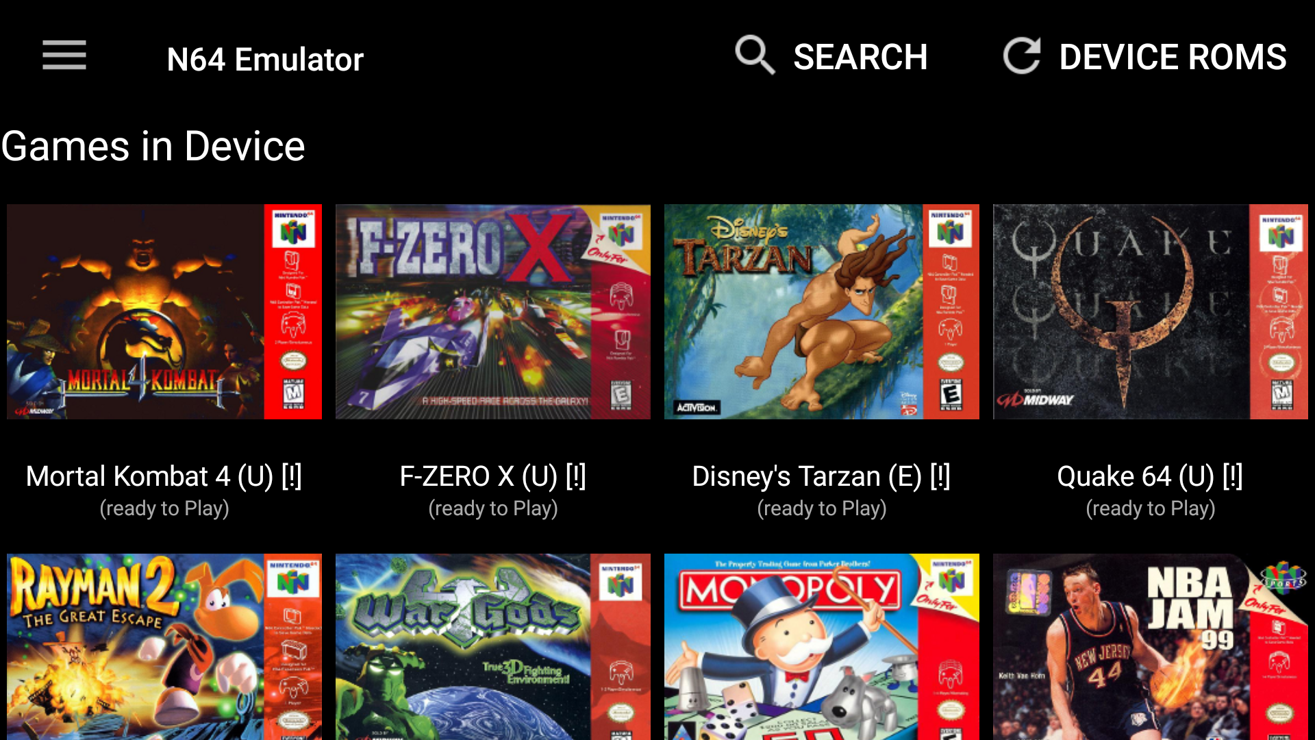 N64Droid N64 Emulator Mupen64Plus AE APK 2.3(released