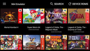N64 Emulator - Mupen64Plus Collection Games 스크린샷 2