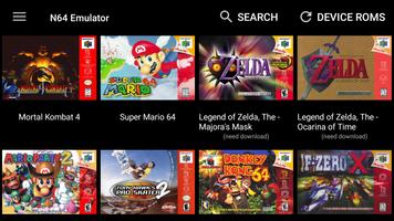 N64 Emulator - Mupen64 For Droid تصوير الشاشة 1