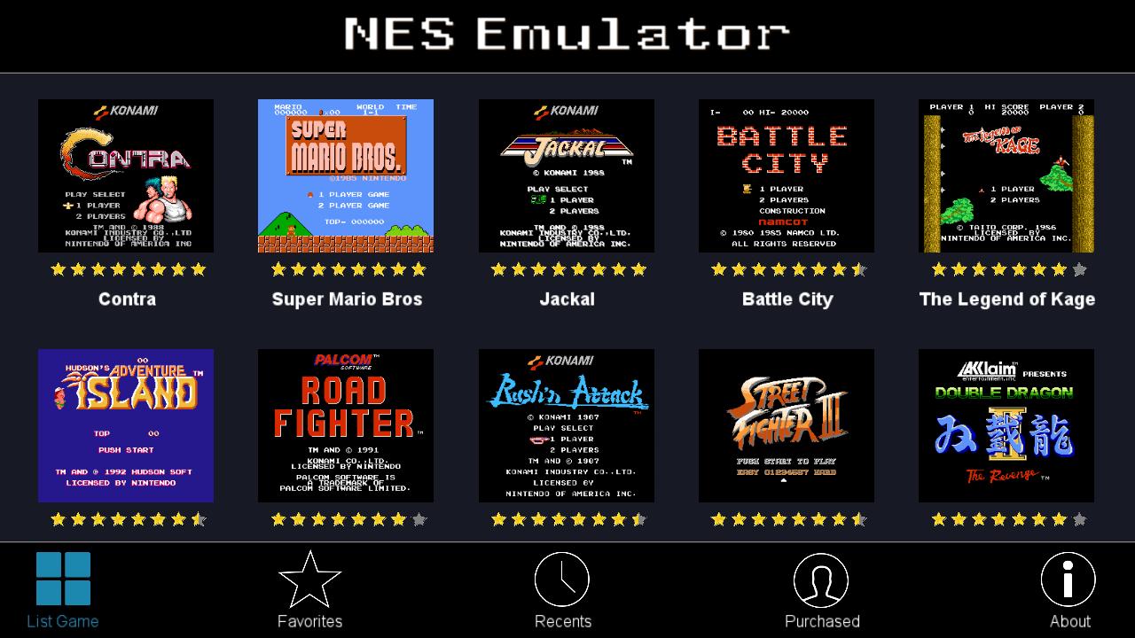 Fc Nes Emulator All Roms 99 In 1 For Android Apk Download