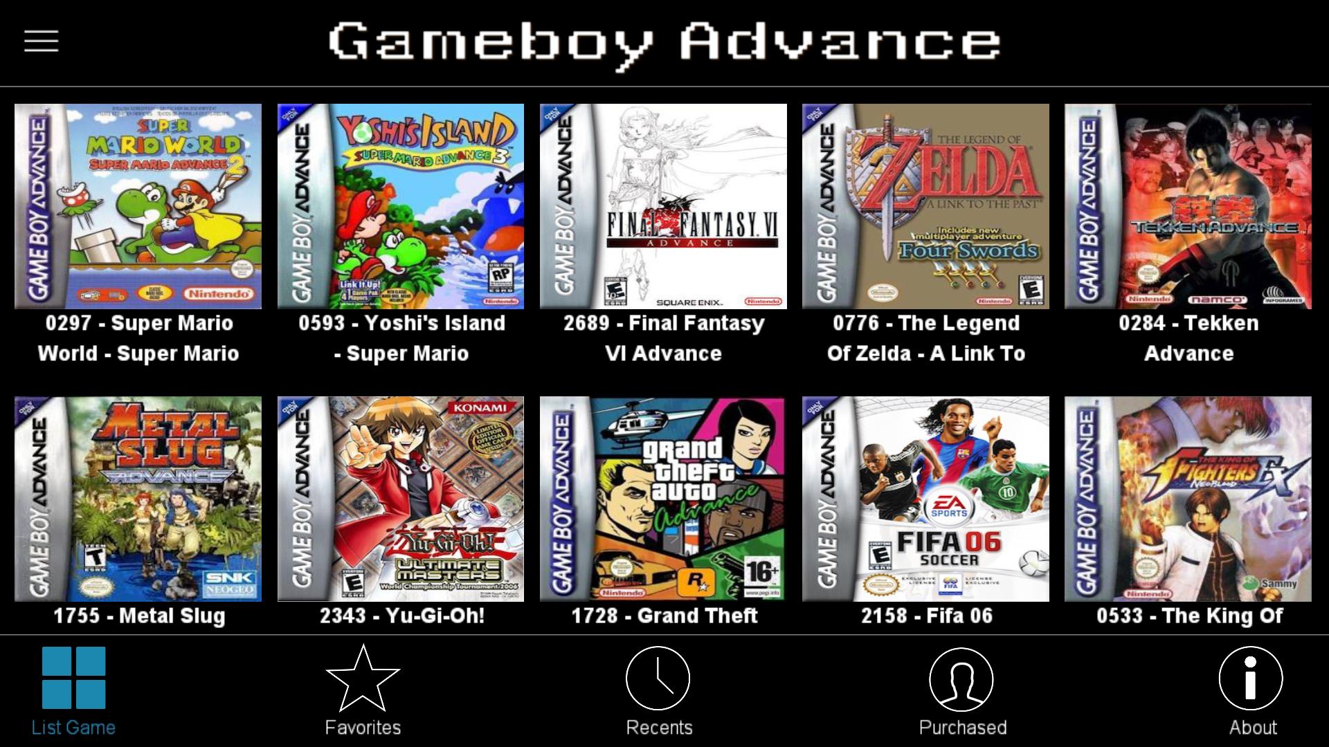 GBA Emulator - Gameboy Advance - Arcade Retro for Android - APK Download