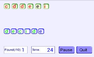 SpeedWords Spelling capture d'écran 1