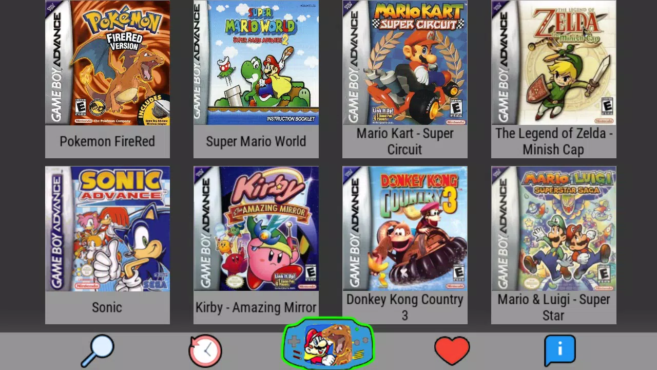 Descarga de APK de GBA Emulator - Arcade Game Classis para Android