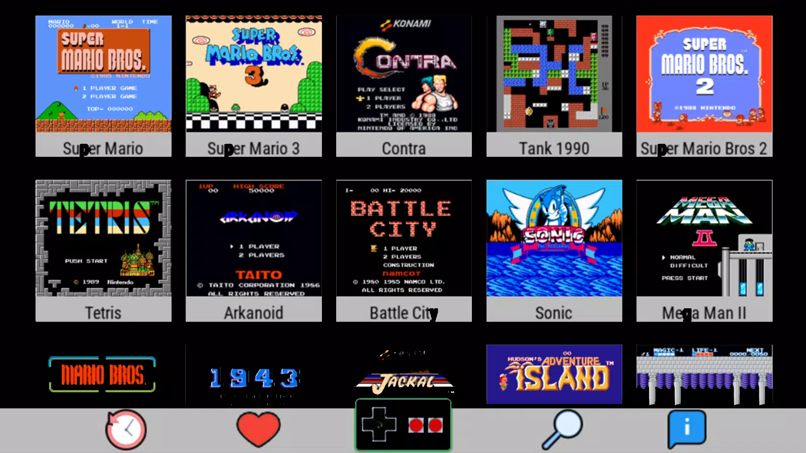Borgerskab rent deres NES Emulator - Arcade Classic Game Free APK pour Android Télécharger