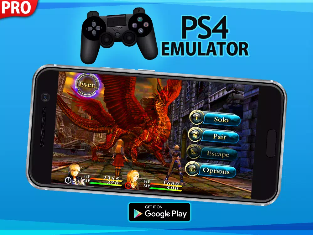 PRO PS4 EMULATOR - FREE PS4 EMULATOR APK pour Android Télécharger