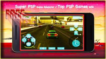 Super PSP Emulator Games & PlayStation PSP capture d'écran 3
