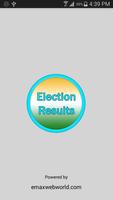 Election Results الملصق