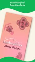 Embroidery Butta Design Poster