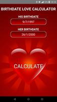 Birthdate Love Calculator Affiche