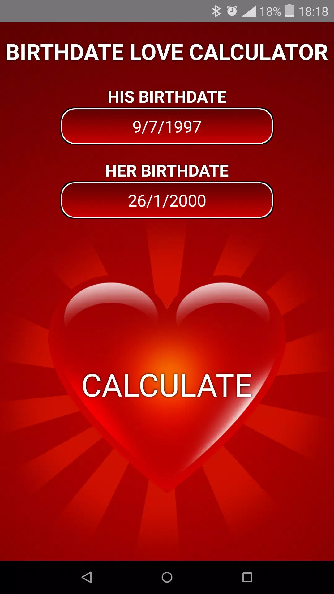 Birthdate Love Calculator APK for Android Download