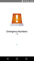 Emergency Numbers الملصق