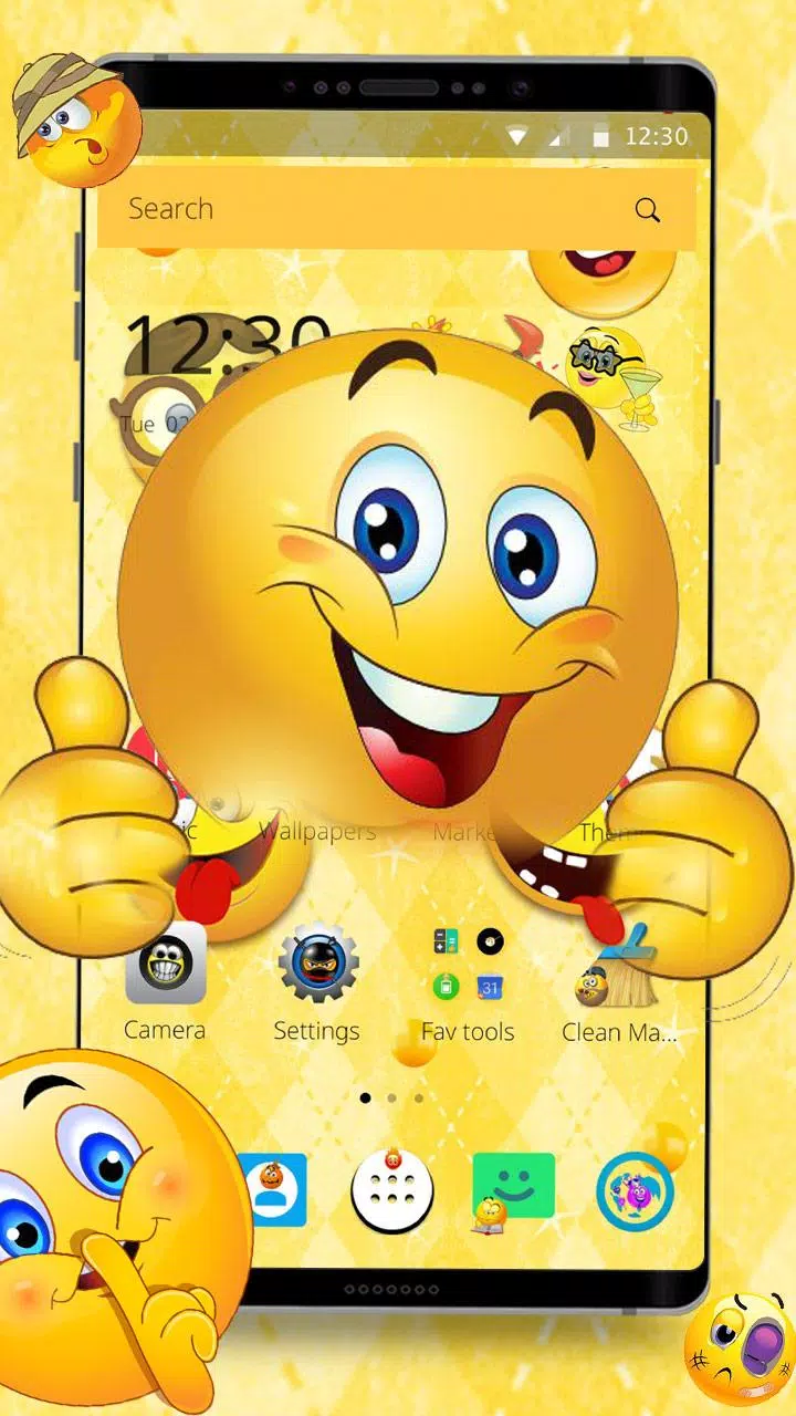 Emoji 2018 New Year Wallpaper APK for Android Download