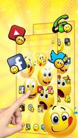 Emoji Smile Cute Theme imagem de tela 2