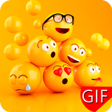 Love Stickers, Smileys, Emoji GIF Collection icono