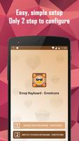 2 Schermata Emoji Keyboard - Emoticons