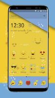 Smiley Emoji Cute Theme ภาพหน้าจอ 1