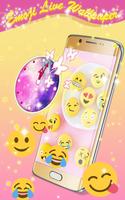 Emoji Live Wallpaper 截图 1