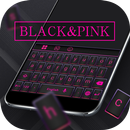 Black Pink Keyboard Theme APK