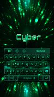Cyber Keyboard Theme screenshot 1
