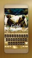 Gold Keyboard Theme-poster