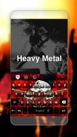 Heavymetal Keyboard Theme ポスター