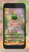 Merry Christmas Keyboard Theme Affiche