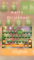 Merry Christmas Keyboard Theme syot layar 1