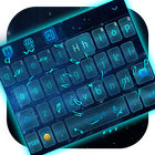 Blu-ray Technology Keyboard Theme icône