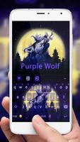 Purple Wolf Affiche