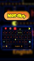 Peas guy Keyboard Theme اسکرین شاٹ 1