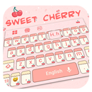 Sweet Cherry Keyboard Theme APK