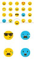 Cute Emoji Smiley Face Sticker imagem de tela 2