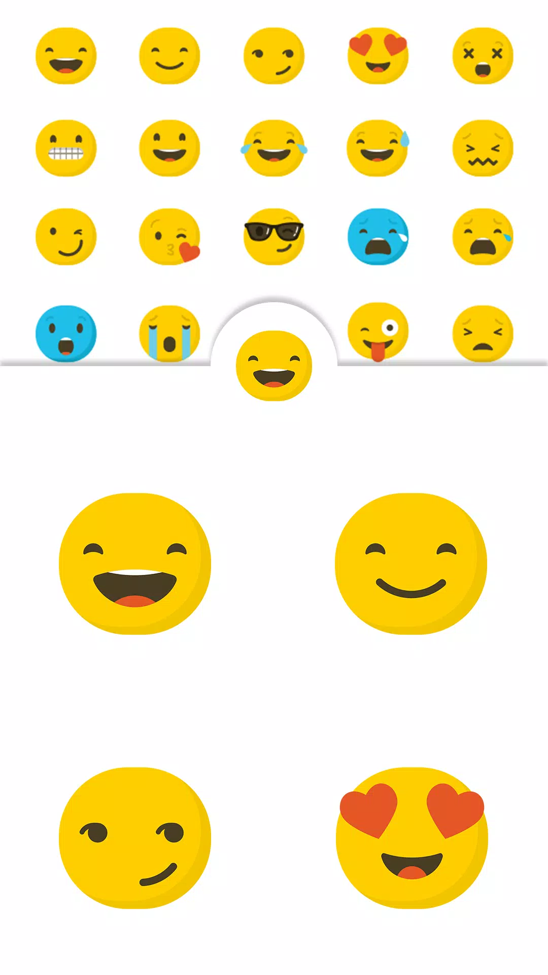 Tải xuống APK Cute Emoji Smiley Face Sticker cho Android