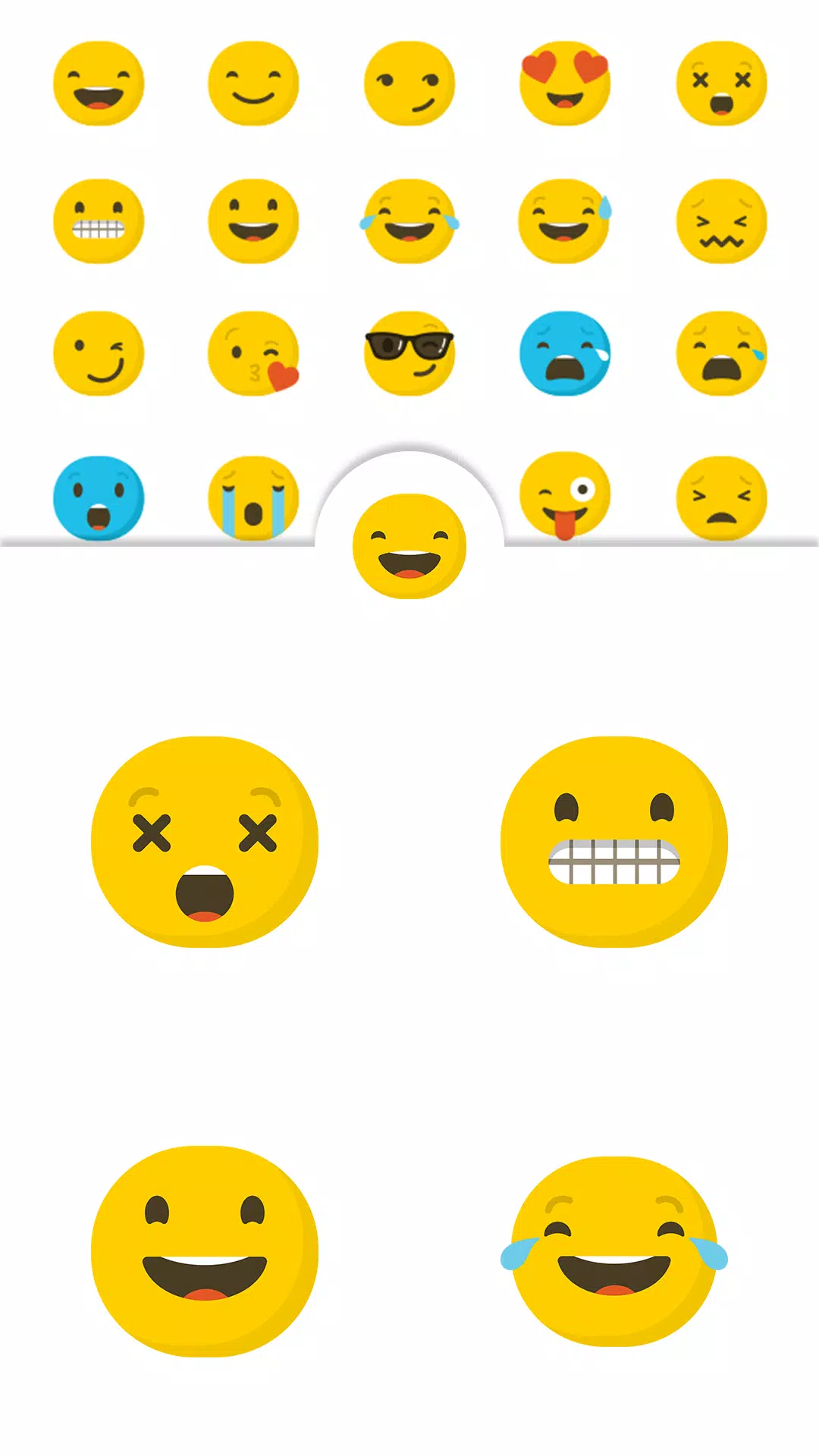 Tải xuống APK Cute Emoji Smiley Face Sticker cho Android