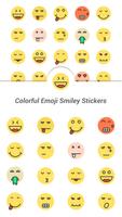 Poster Colorful Emoji Smiley Stickers