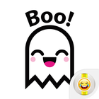 Halloween Kawaii Cute Ghost-icoon