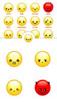 Happy Smiley Faces Emoji Faces capture d'écran 3