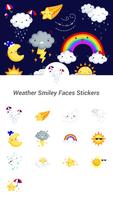 Weather Smiley Faces Stickers poster