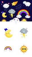 Weather Smiley Faces Stickers screenshot 2