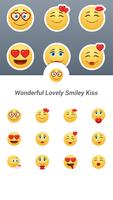 Wonderful Lovely Kiss Emoticon Affiche