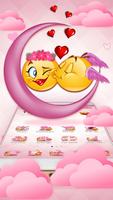 Valentine Emoji Affiche