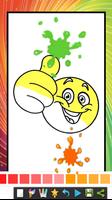 coloring book for emojis waw coloring kids ảnh chụp màn hình 1