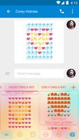 Heart Emoji Art poster