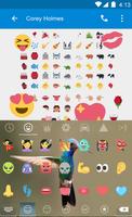 Hot Love Emoji Symbols -Smiley اسکرین شاٹ 2