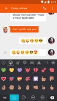 Emoji Keyboard Plus-Emoticons capture d'écran 2