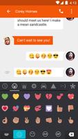 Emoji Keyboard Plus-Emoticons 截图 2