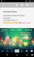 Color Halo Love Emoji Keyboard screenshot 3