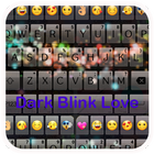 ikon Dark Blink Love Emoji Keyboard