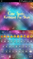 Colorful Sparks Keyboard Theme Screenshot 1