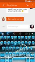 Cool Universe Keyboard Theme syot layar 3